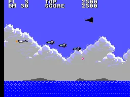 Aerial Assault gameplay screenshot on Master System