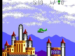 Air Rescue gameplay screenshot on Master System