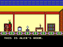 Alex Kidd: High-Tech World gameplay screenshot on Master System