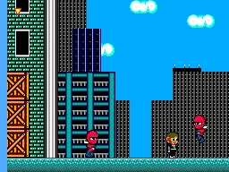 Alex Kidd in Shinobi World gameplay screenshot on Master System