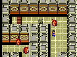 Alien Syndrome gameplay screenshot on Master System