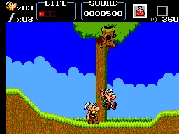 Asterix gameplay screenshot on Master System