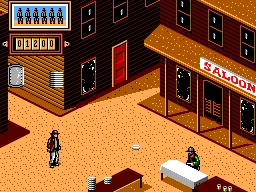 Back to the Future Part III gameplay screenshot on Master System