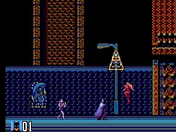 Batman Returns gameplay screenshot on Master System