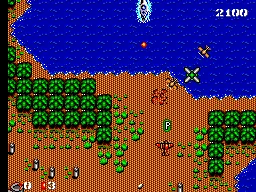 Bomber Raid gameplay screenshot on Master System