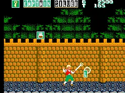 Captain Silver gameplay screenshot on Master System