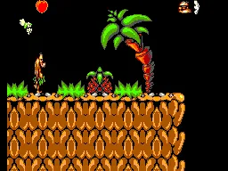 Chuck Rock gameplay screenshot on Master System