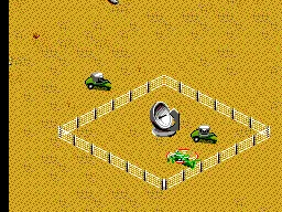 Desert Strike gameplay screenshot on Master System