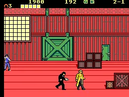 Dick Tracy gameplay screenshot on Master System