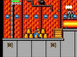 Dragon: The Bruce Lee Story gameplay screenshot on Master System