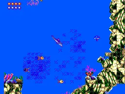 Ecco the Dolphin gameplay screenshot on Master System