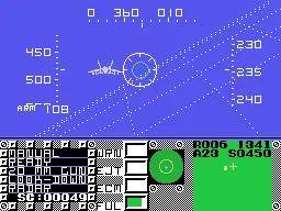 F16 Fighting Falcon gameplay screenshot on Master System