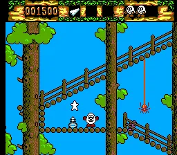 Fantastic Dizzy gameplay screenshot on Master System