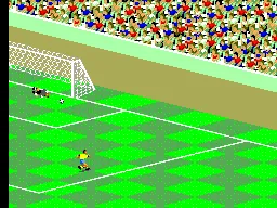 FIFA International Soccer gameplay screenshot on Master System