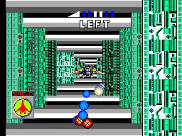Galaxy Force gameplay screenshot on Master System
