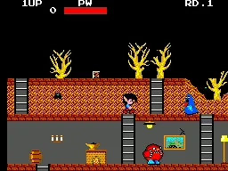 Ghost House gameplay screenshot on Master System