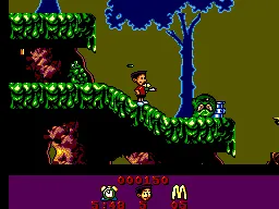 Global Gladiators gameplay screenshot on Master System