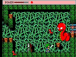 Golvellius gameplay screenshot on Master System
