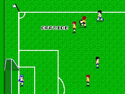 Great Soccer gameplay screenshot on Master System