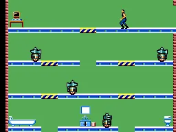 Impossible Mission gameplay screenshot on Master System
