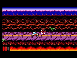 Jurassic Park gameplay screenshot on Master System