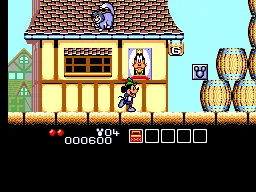 Legend of Illusion Starring Mickey Mouse gameplay screenshot on Master System