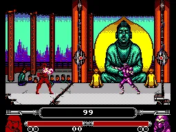 Masters of Combat gameplay screenshot on Master System
