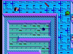 Maze Hunter 3-D gameplay screenshot on Master System