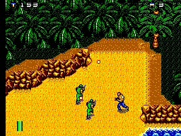 Mercs gameplay screenshot on Master System