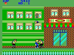 My Hero gameplay screenshot on Master System
