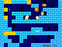 Penguin Land gameplay screenshot on Master System