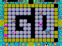 Pit Pot gameplay screenshot on Master System