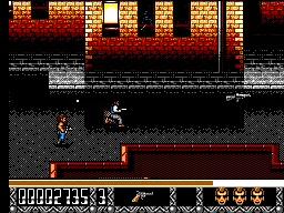 Predator 2 gameplay screenshot on Master System