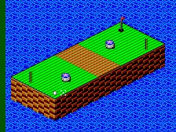 Putt & Putter gameplay screenshot on Master System