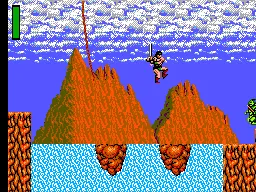 Rastan Saga gameplay screenshot on Master System