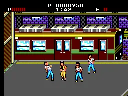 Renegade gameplay screenshot on Master System