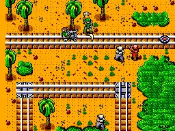 Rescue Mission gameplay screenshot on Master System
