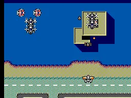 Scramble Spirits gameplay screenshot on Master System