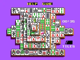 Shanghai gameplay screenshot on Master System
