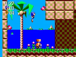 Sonic Chaos gameplay screenshot on Master System