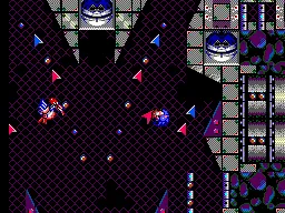 Sonic the Hedgehog Spinball gameplay screenshot on Master System