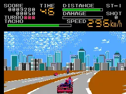 Special Criminal Investigation gameplay screenshot on Master System