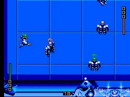Speedball 2 gameplay screenshot on Master System