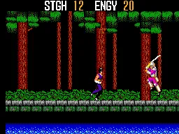 SpellCaster gameplay screenshot on Master System