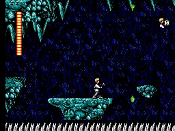 Star Wars gameplay screenshot on Master System