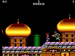 Strider gameplay screenshot on Master System