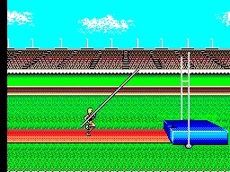 Summer Games gameplay screenshot on Master System