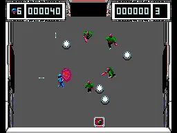 Super Smash T.V. gameplay screenshot on Master System