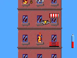 The Incredible Crash Dummies gameplay screenshot on Master System