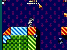 The Ottifants gameplay screenshot on Master System